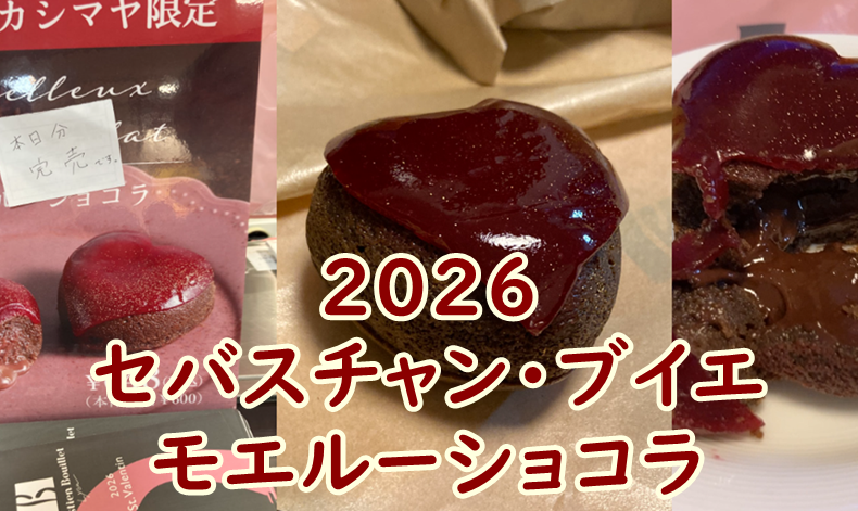 セバスチャン・ブイエのモエルーショコラ　美味しい♪